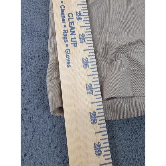 Torrid Pants Womens 22 Short Flax Beige Khaki Wide Leg Linen Lyocell Flat Front - Picture 3 of 14